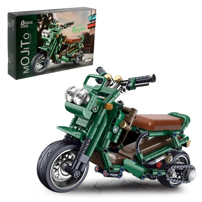 Конструктор Техно «Мопед», 450 деталей Конструктор Техно «Мопед», 450 деталей