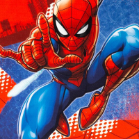 Полотенце &laquo;Человек-Паук&raquo; 70х146 см, 100% хлопок 160гр/м2