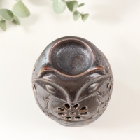 Подсвечник керамика на 1 свечу "Лисёнок" коричневый 7,5х7,5х11 см Подсвечник керамика на 1 свечу "Лисёнок" коричневый 7,5х7,5х11 см