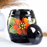 Бочонок "Псковский" малый 1,25л / 18,5х14см, божья коровка Бочонок "Псковский" малый 1,25л / 18,5х14см, божья коровка