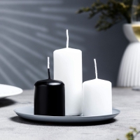 Подсвечник "Чашка" металл, 14 см, серый Подсвечник "Чашка" металл, 14 см, серый