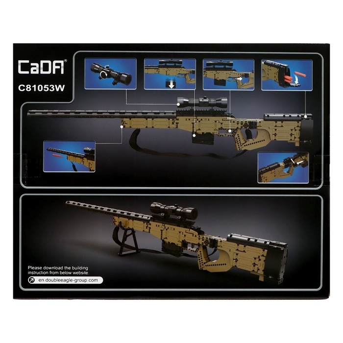 Конструктор техно &laquo;Снайперская винтовка&raquo;, стреляет, 978 деталей