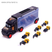 Грузовик &laquo;Перевозчик&raquo;, c 6 тракторами