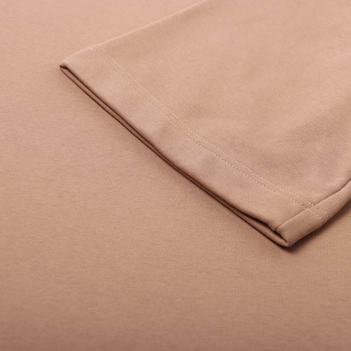 Футболка мужская из органического хлопка MINAKU REGULAR FIT: цвет бежевый, р-р 56