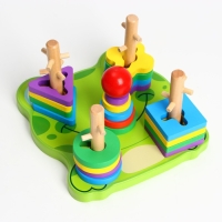 Пирамидка логическая &laquo;Лягушка&raquo;