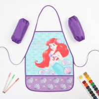 Фартук с нарукавниками детский &laquo;Ариэль&raquo;, Принцессы, 49х39 см