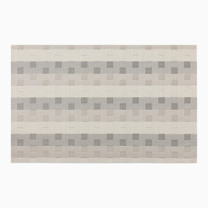 Салфетка на стол Доляна, цв.серый, 45*30см