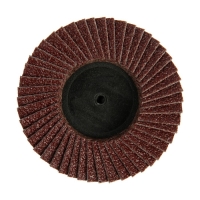 Круг лепестковый торцевой ТУНДРА, для дрели, М8, 75 мм, P40, 3 шт.