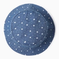 Панама детская MINAKU "Звёздочки", цвет синий, р-р 46 Панама детская MINAKU "Звёздочки", цвет синий, р-р 46