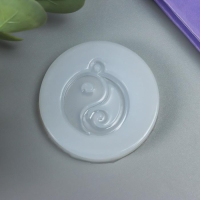 Молд силикон "Инь-ян" 4.5 см Молд силикон "Инь-ян" 4.5 см