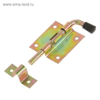 Задвижка дверная ЗД 009, 95 мм, оцинкованная Задвижка дверная ЗД 009, 95 мм, оцинкованная