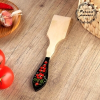 Лопатка «Цветок», с ручной росписью, 5×31 см, микс, хохлома Лопатка «Цветок», с ручной росписью, 5×31 см, микс, хохлома