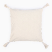 Наволочка декоративная &laquo;Этель&raquo; Бохо, 45х45 см, цвет молочный, 100% хлопок