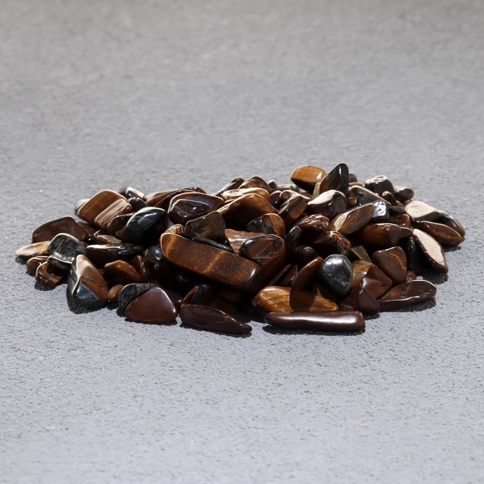 Набор для творчества Набор для творчества "Тигровый глаз", галтовка, фракция 0,7-0,9 см, 100 гр