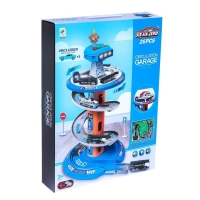 Парковка &laquo;Гонки по кругу&raquo;, 3 машинки в комплекте, свет и звук