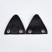 Рюкзак детский для девочки с блестками &laquo;Котик&raquo;, съемные элементы, 27х23х10 см