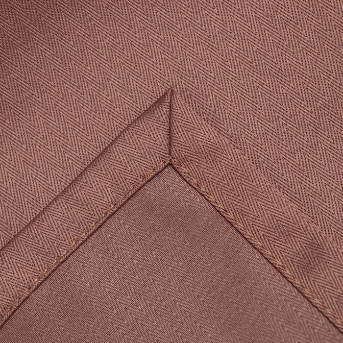 Скатерть "Этель" Elegance 150*220 +/-3см, цв.кофейный, пл. 192 г/м2, хл с ВГМО