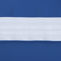 Штора портьерная Этель 270*300 см, цв.синий, блэкаут, пл. 240 г/м2