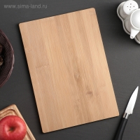 Доска разделочная Доляна «Марно», 32×22 см, бамбук Доска разделочная Доляна «Марно», 32×22 см, бамбук