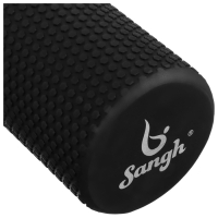 Ролик массажный Sangh, 60х15 см, цвет чёрный Ролик массажный Sangh, 60х15 см, цвет чёрный