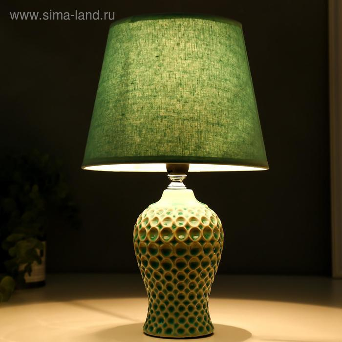 Лампа настольная 36656/1 E14 40Вт зеленый H33 см