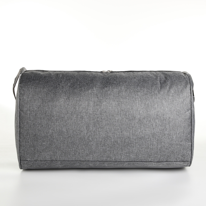 Сумка спортивная на молнии, регулируемый ремень, средний размер, цвет серый Сумка спортивная на молнии, регулируемый ремень, средний размер, цвет серый