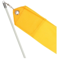 Лента для художественной гимнастики с палочкой Grace Dance, 2 м, цвет оранжевый