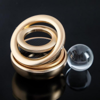 Аксессуар на панель, гравитационные кольца, вращается от солнца, золото Аксессуар на панель, гравитационные кольца, вращается от солнца, золото