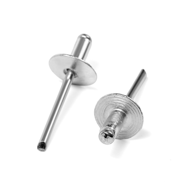 Заклёпки ТУНДРА krep, вытяжные, алюминий-сталь, 4,8х8 мм, неокрашенные, 250 шт Заклёпки ТУНДРА krep, вытяжные, алюминий-сталь, 4,8х8 мм, неокрашенные, 250 шт