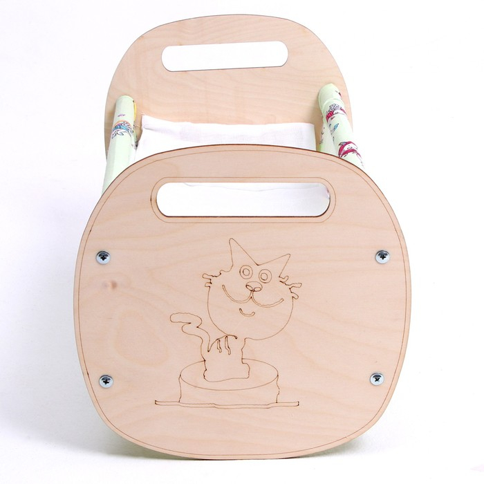 Кроватка &laquo;Люлька&raquo;, с текстилем, МИКС