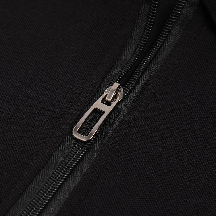 Футболка (поло) мужская MINAKU REGULAR FIT: цвет чёрный, р-р 48