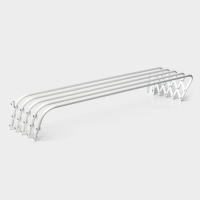 Сушилка для белья настенная, 90 см, цвет белый Сушилка для белья настенная, 90 см, цвет белый