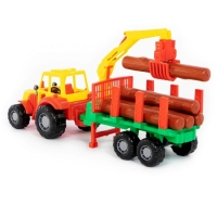 Трактор с полуприцепом-лесовозом &laquo;Мастер&raquo;