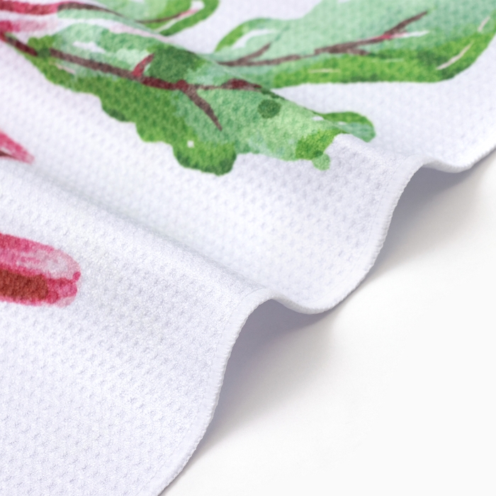 Полотенце Доляна Beet 40х60&plusmn;3см, 100% пэ, микрофибра