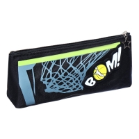 Пенал школьный на молнии "Баскетбол", микс Пенал школьный на молнии "Баскетбол", микс