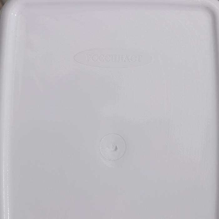 Ведро для мусора «Камелия», 8 л, белое Ведро для мусора «Камелия», 8 л, белое