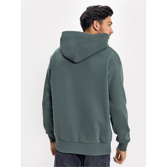 Толстовка мужская НАЧЁС, цвет хаки, размер 48