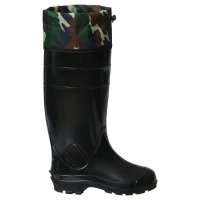 Сапоги мужские С-25М ПВХ, черные, размер 44 Сапоги мужские С-25М ПВХ, черные, размер 44