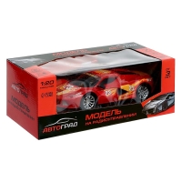 Машина радиоуправляемая &laquo;СпортКар&raquo;, работает от батареек, цвет красный