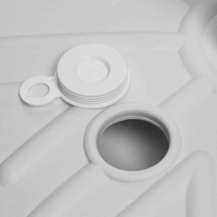 Подставка под зонт круглая белая, 49 х 10 см, 17,5 л, для зонта 25-32 мм Подставка под зонт круглая белая, 49 х 10 см, 17,5 л, для зонта 25-32 мм