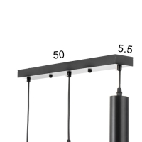 Светильник BayerLux Подвес BayerLuxной "Герона" 3хLED 9Вт 4000К черный золото 50х5х50-200см 980212 Светильник BayerLux Подвес BayerLuxной "Герона" 3хLED 9Вт 4000К черный золото 50х5х50-200см 980212