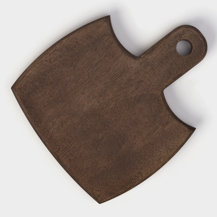 Доска разделочная для подачи Wild Kitchen, 23&times;20&times;2.5 см, граб темный