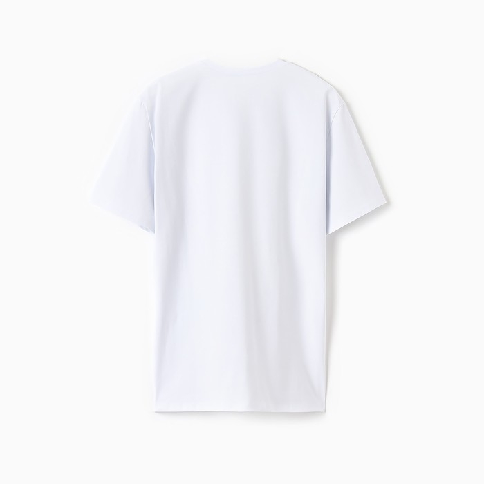 Футболка мужская MINAKU REGULAR FIT: цвет белый, р-р 48