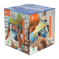 Глобус политический "Глобен", интерактивный, диаметр 210 мм, с подсветкой от батареек, с очками Глобус политический "Глобен", интерактивный, диаметр 210 мм, с подсветкой от батареек, с очками