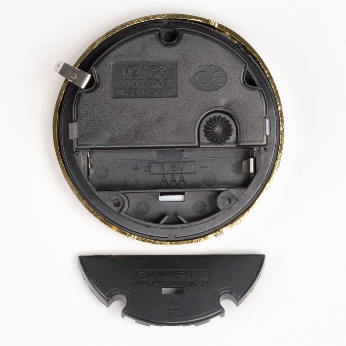 Часы настольные интерьерные на батарейках "Сова", 17 х 10 х 19 см, циферблат d-6 см