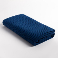 Полотенце вафельное Этель 70*140 см. цв.джинс, 100% хл, пл 240 г/м2 Полотенце вафельное Этель 70*140 см. цв.джинс, 100% хл, пл 240 г/м2