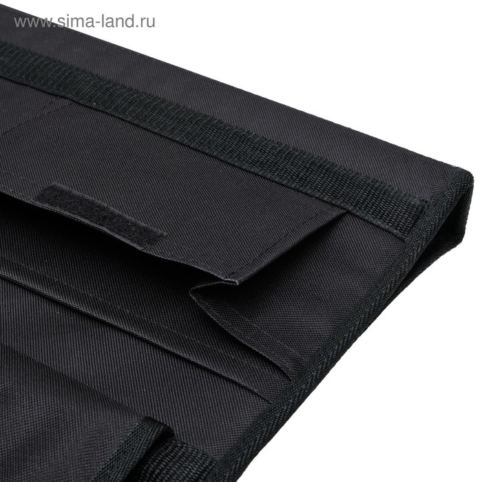 Папка для чертежей и рисунков А2, 640 х 450 х 30 мм, с ручками, текстильная, Estado, 3 кармана, цвет чёрный, Папка для чертежей и рисунков А2, 640 х 450 х 30 мм, с ручками, текстильная, Estado, 3 кармана, цвет чёрный,