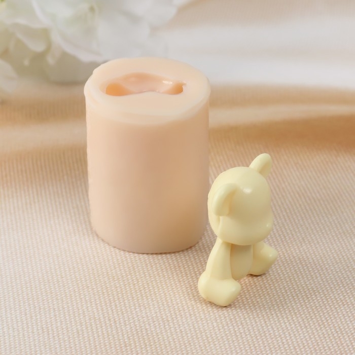 Молд силиконовый Молд силиконовый "Мишутка 2,5х1,3х3,3 см