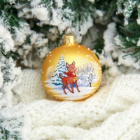 Шар "Оленёнок" 6,5 см    микс