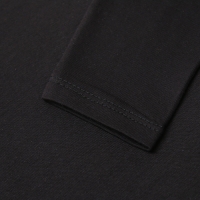 Лонгслив для девочки, цвет чёрный, рост 128 см